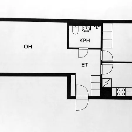 Viihtyisae Kaksio Puistonaekymaellae Apartament Helsinki